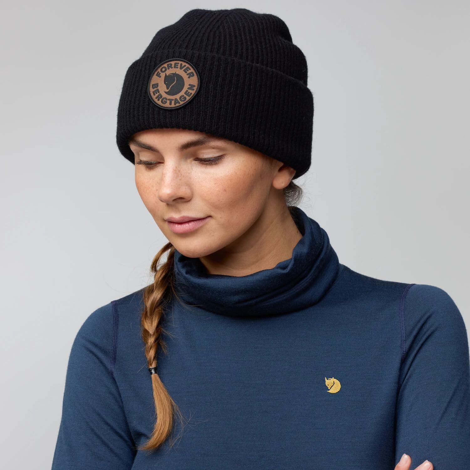 fj-llr-ven-bergtagen-forever-wool-beanie-zweilagige-rippstrickm-tze-aus-100-r-ck image 6