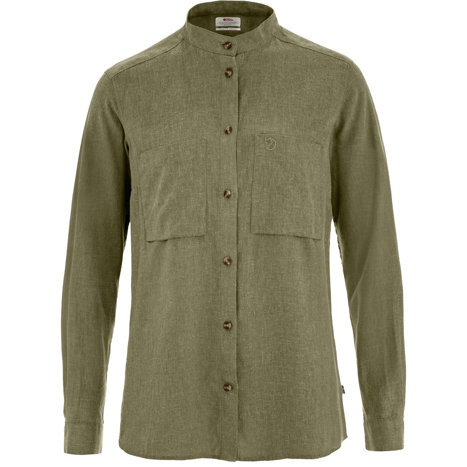 fj-llr-ven-damen-vik-hemp-ls-shirt-lang-rmliges-hemd-aus-hanf-lyocell-mischung-m image 1