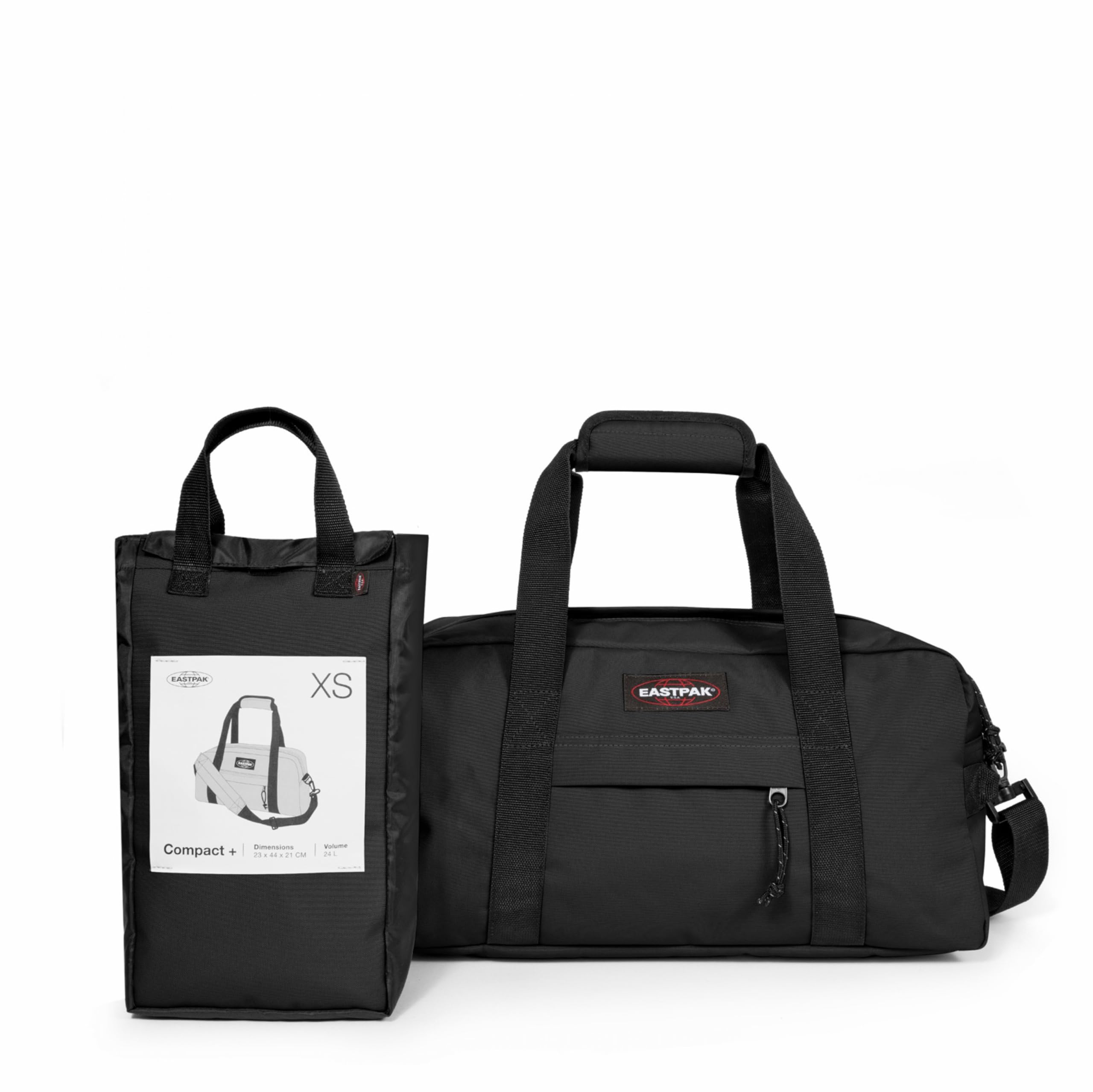 eastpak-compact-reisetasche-23-x-44-x-21-cm-24-l-black-handgep-ck-f-higes-duffle image 4