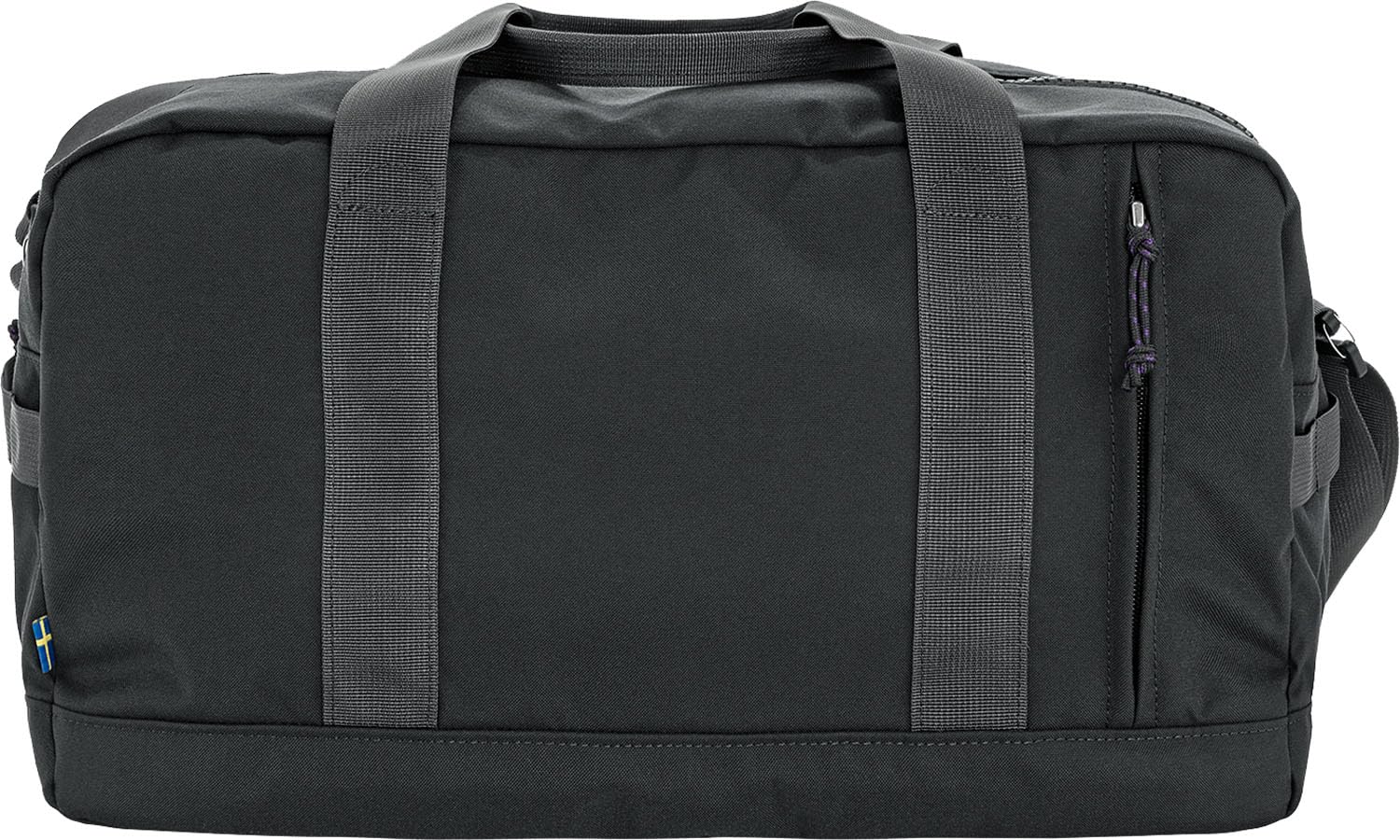fj-llr-ven-vardag-duffel-33l-sport-und-reisetasche-coal-black-500d-recyceltes-po image 3