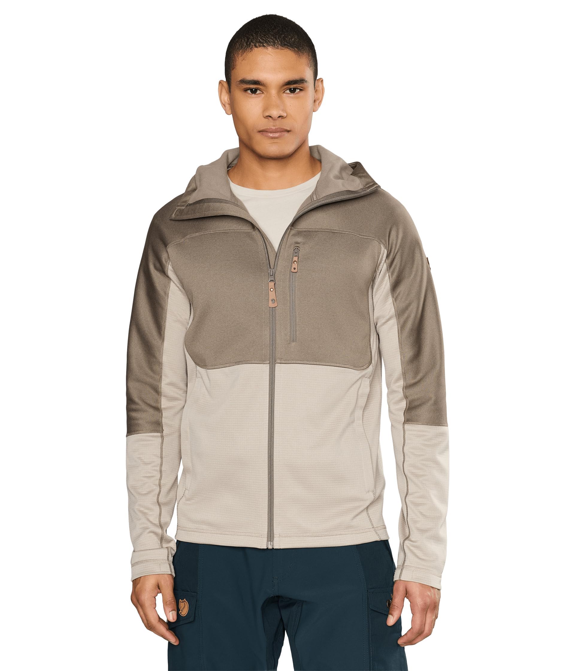 fj-llr-ven-abisko-trail-herren-fleecejacke-kapuzen-fleece-mit-zweistufiger-mater image 2