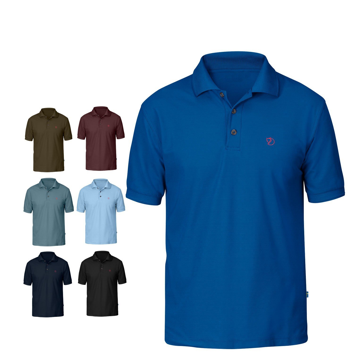 fj-llr-ven-crowley-piqu-shirt-herren-dark-olive image 7