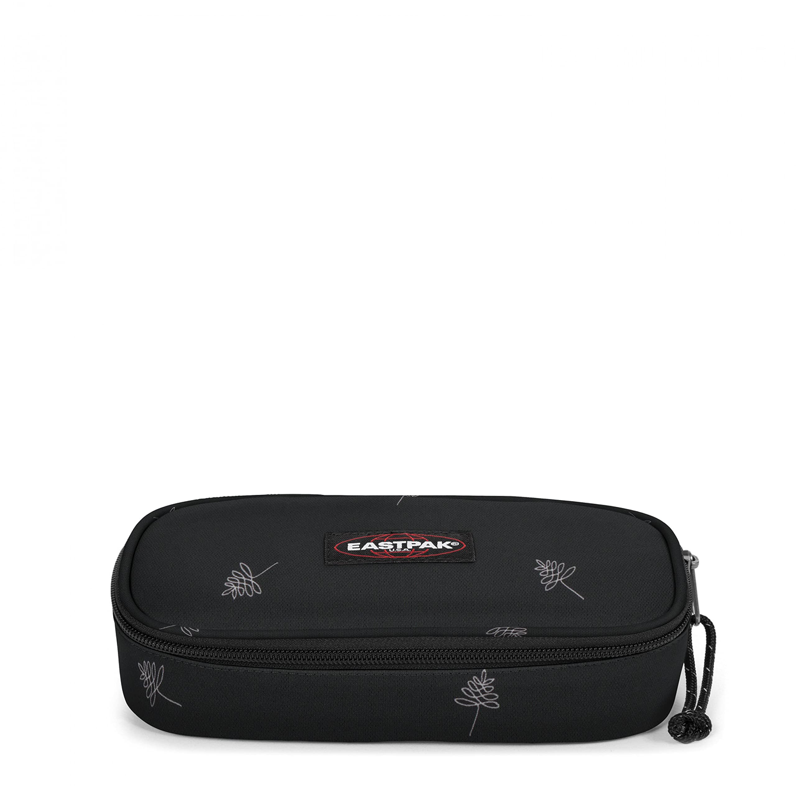 eastpak-oval-single-federm-ppchen-22-cm-line-black-einziges-fach-mit-stiftschlau image 1