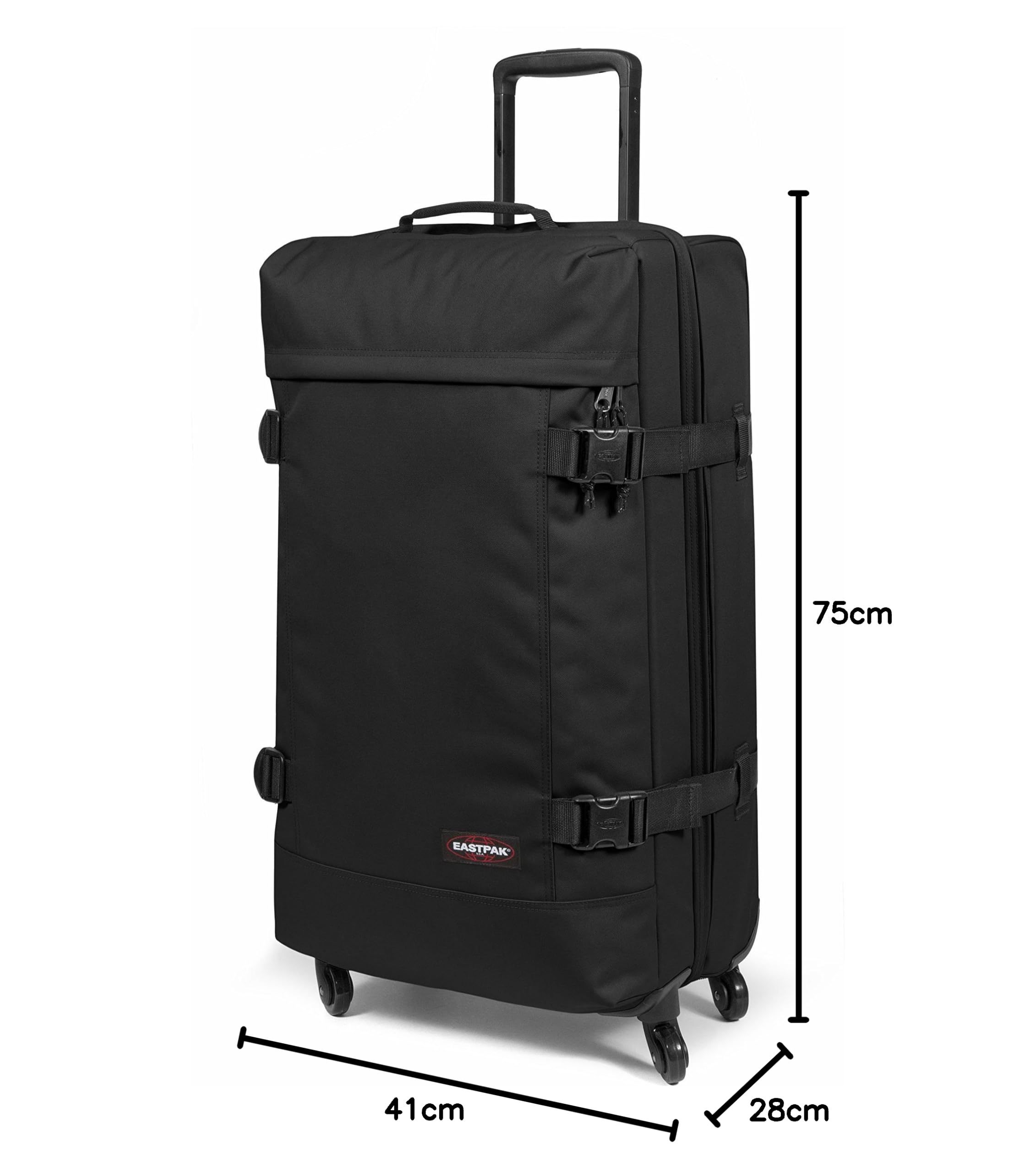 eastpak-trans4-l-rollkoffer-75-cm-80-l-4-rollen-100-nylon-schwarz image 7