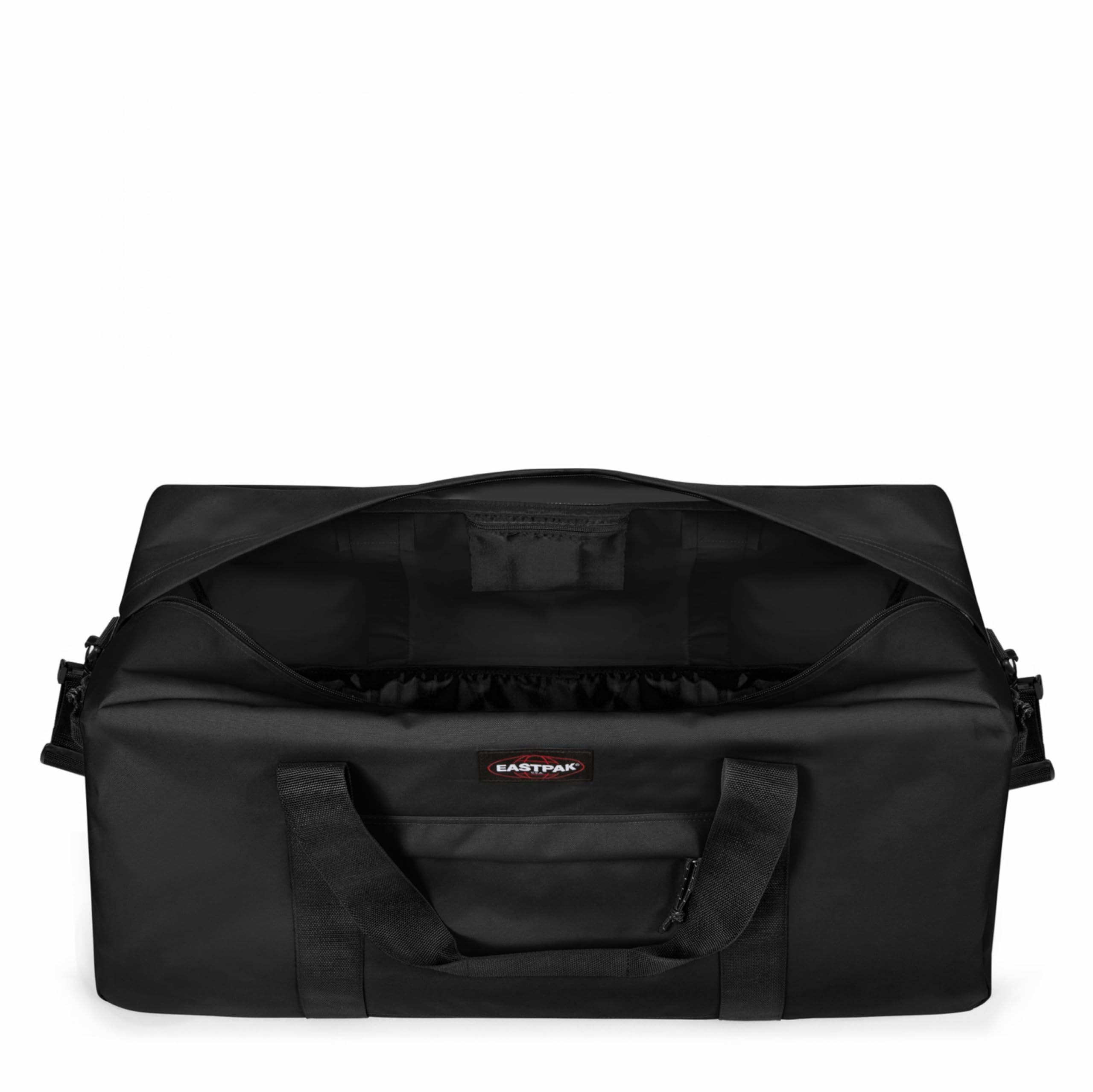 eastpak-terminal-reisetasche-96-l-large-duffle-in-black-mit-umlaufenden-gepolste image 2