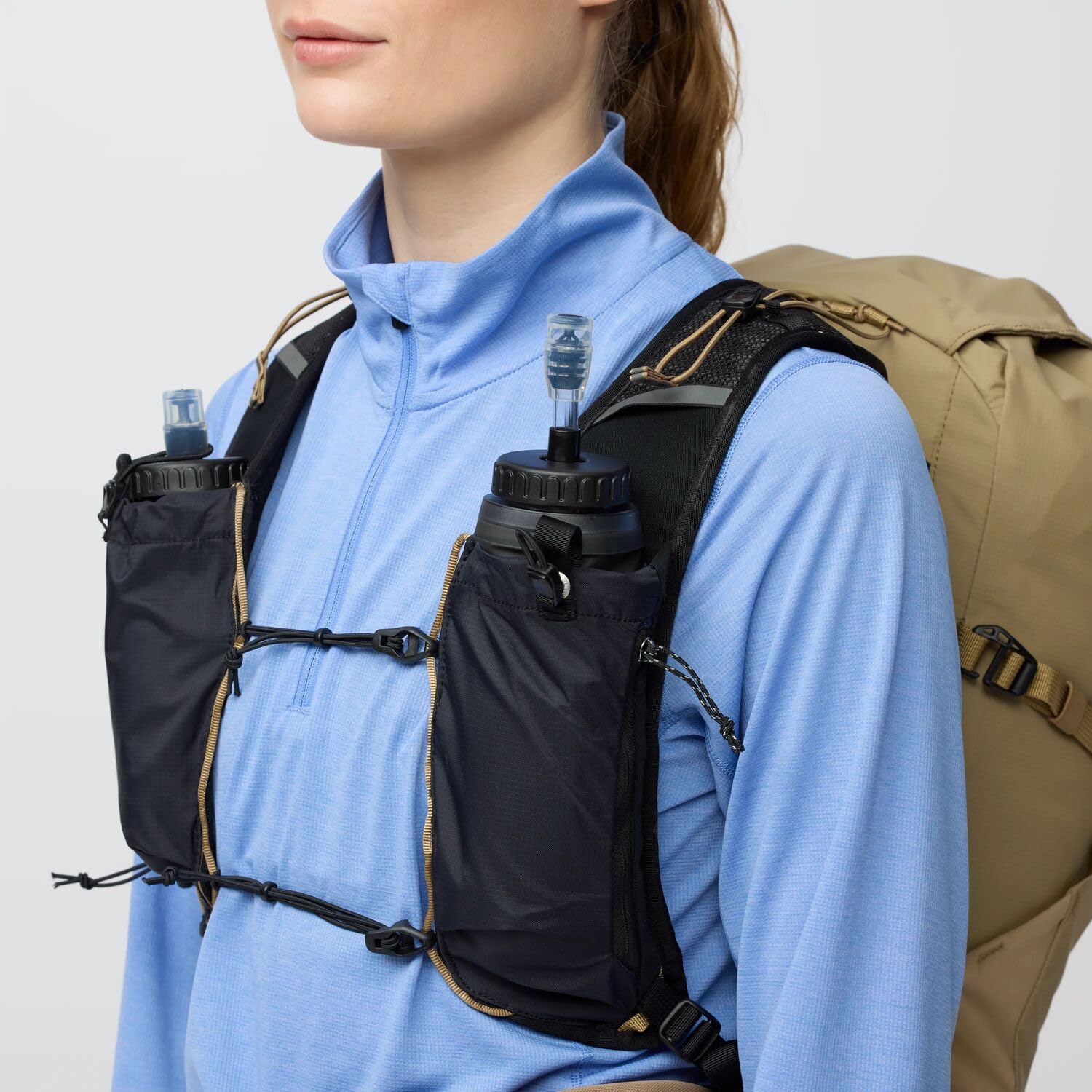 fj-llr-ven-abisko-hike-lite-20-wanderrucksack-21l-clay-hellbraun-leicht-trinksys image 5
