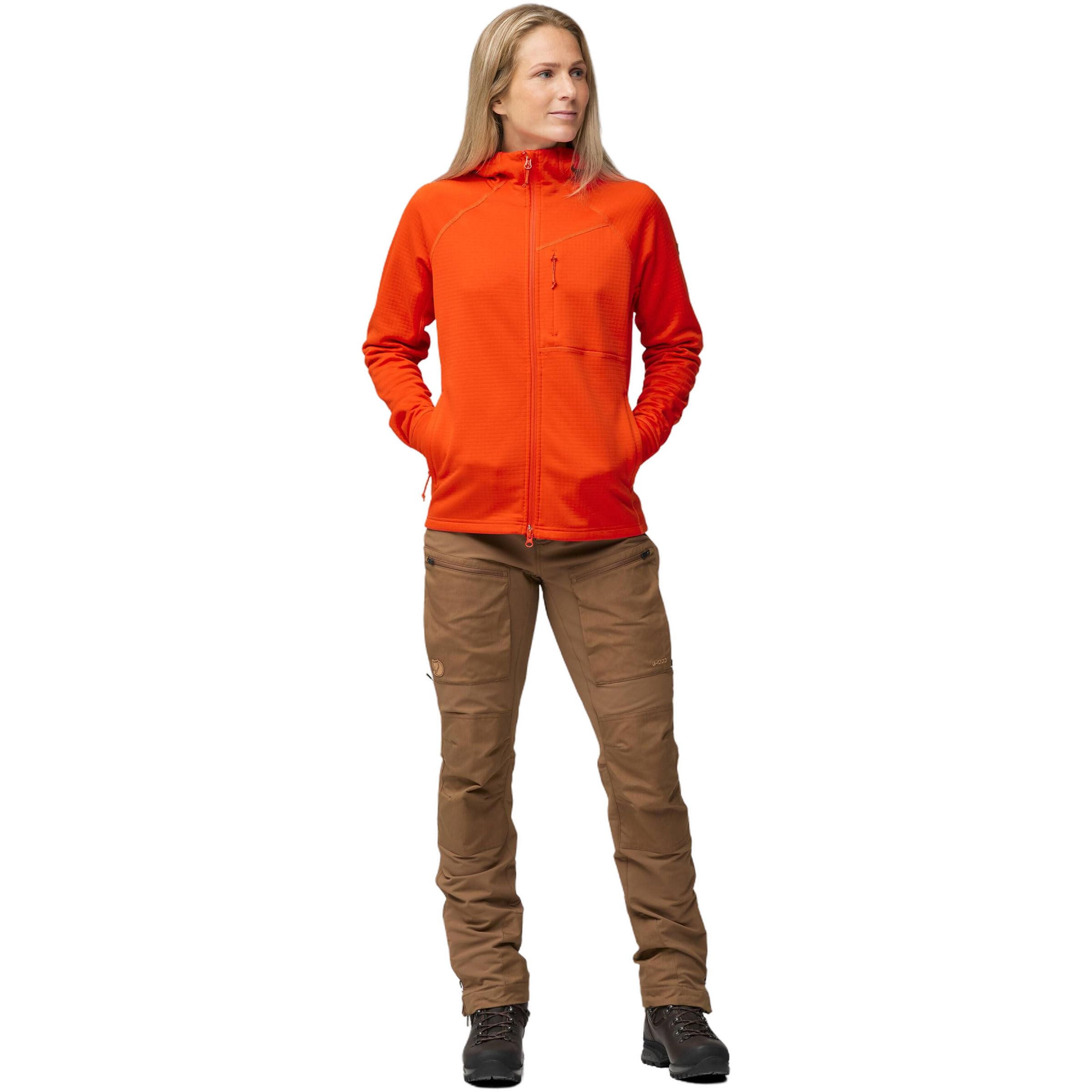 fj-llr-ven-abisko-grid-fleece-hoodie-w-14600184-damen-fleecehoodie-mit-grid-stru image 2