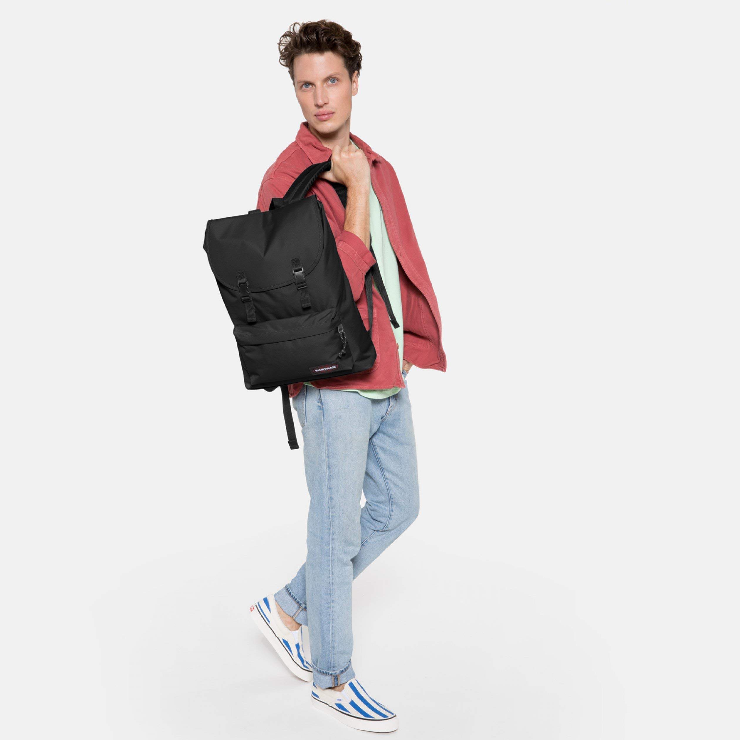eastpak-london-rucksack-45-cm-21-l-black-schlanker-daypack-f-r-arbeit-und-pendel image 5