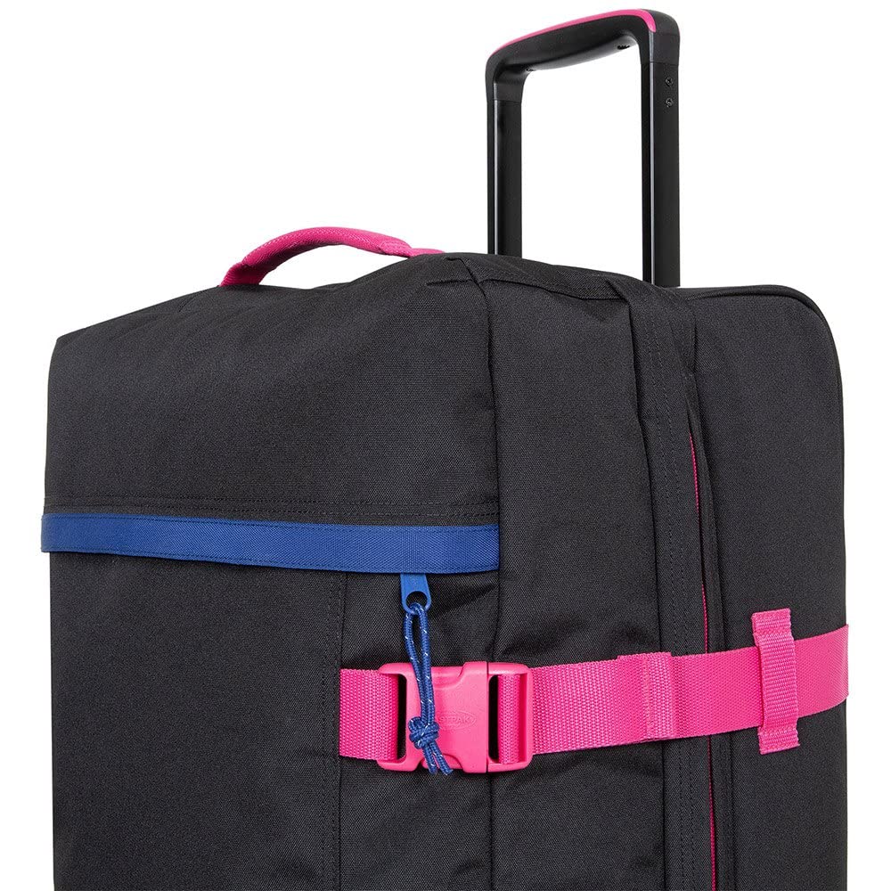 eastpak-tranverz-m-koffer-67-cm-78-l-kontrast-escape-navy-weichschalen-trolley image 5