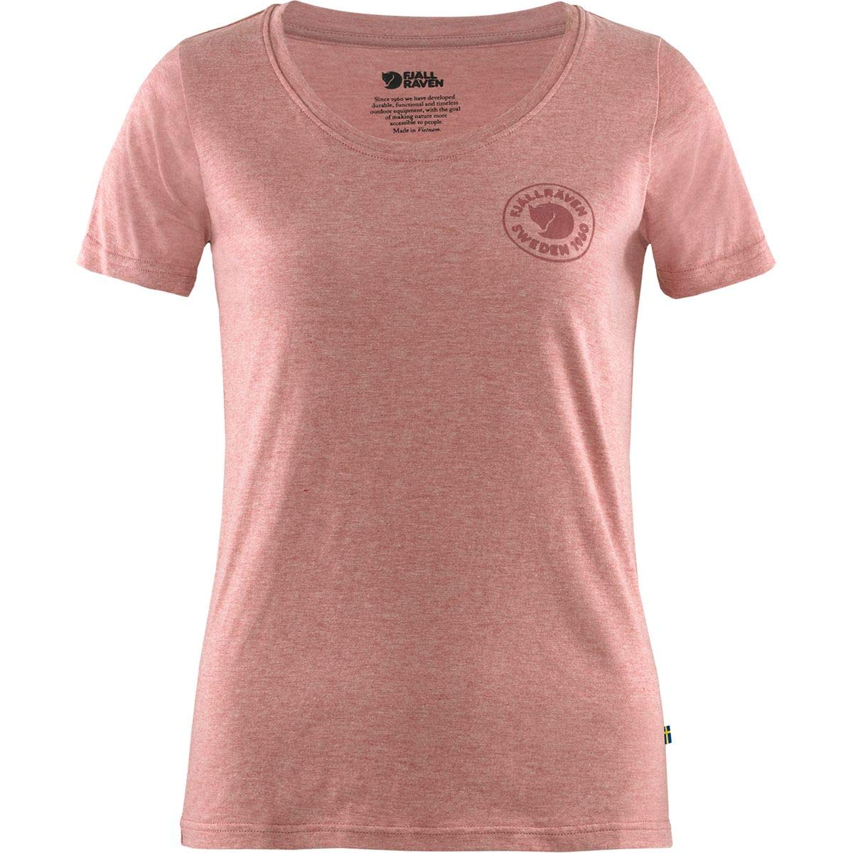 fj-llr-ven-logo-1960-damen-t-shirt-bio-baumwolle-jersey-strick-slim-fit-mit-logo image 6
