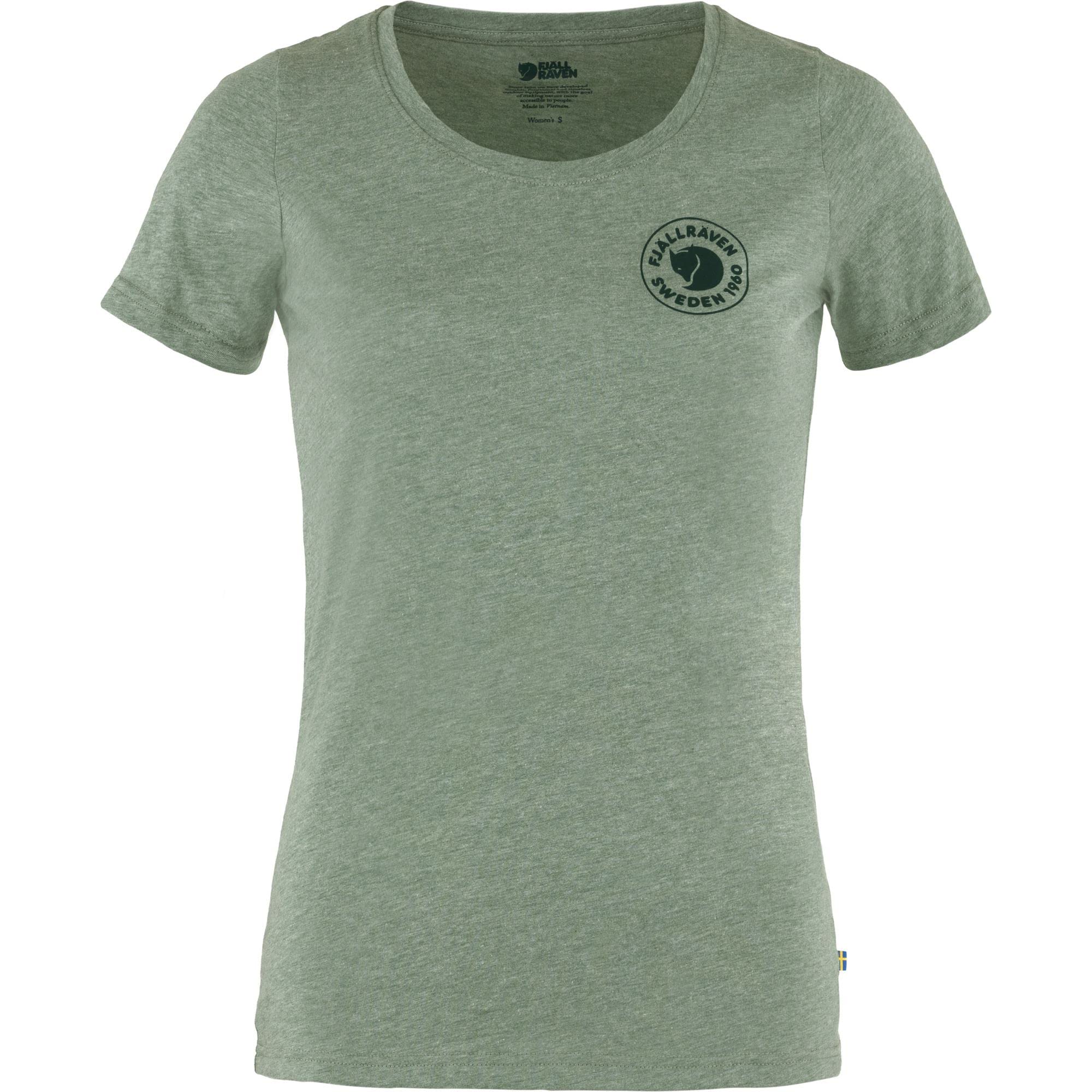 fj-llr-ven-logo-1960-damen-t-shirt-bio-baumwolle-jersey-strick-slim-fit-mit-logo image 7