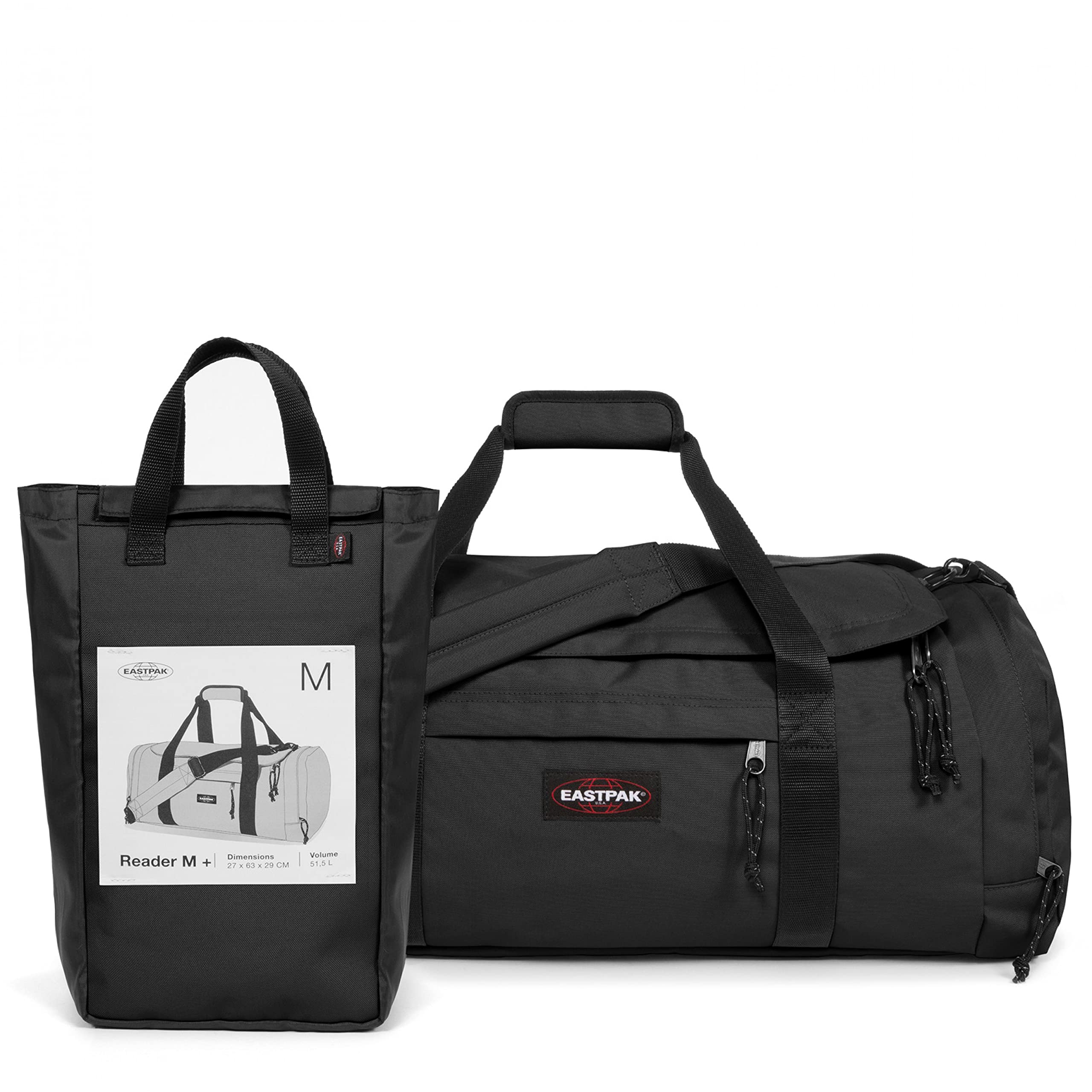 eastpak-reader-m-reisetasche-51-5-l-27-x-63-x-29-cm-polyester-schwarz image 5