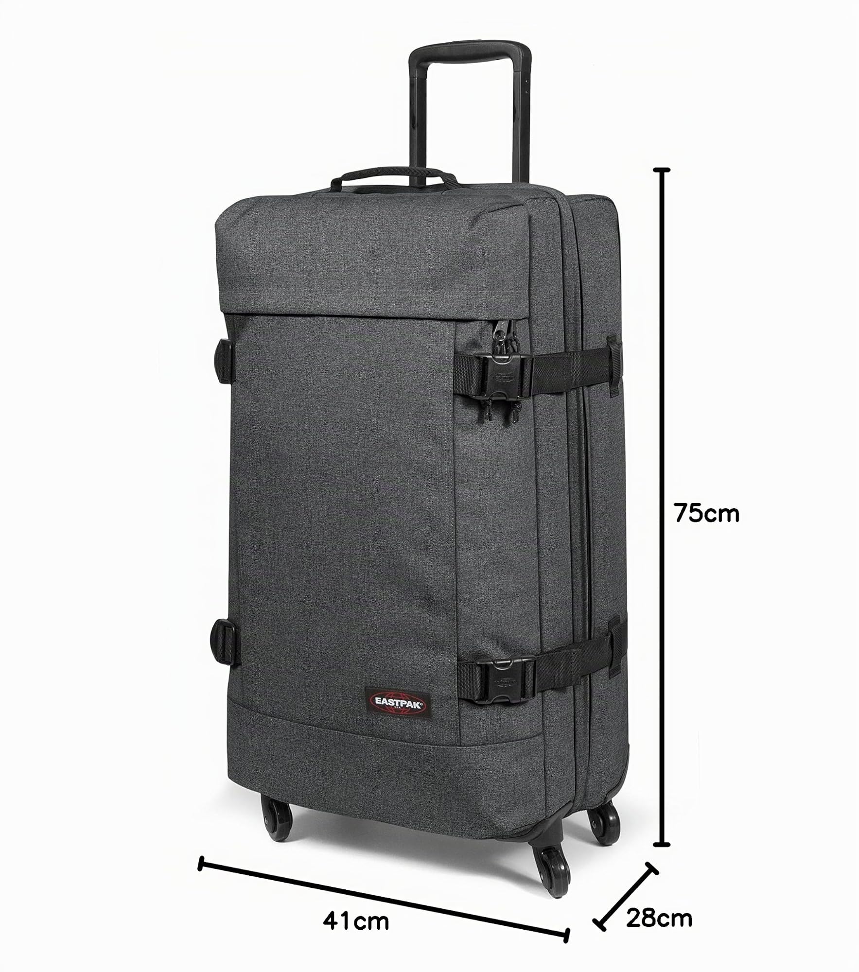 eastpak-trans4-l-koffer-75-cm-80-liter-black-denim-mit-rollen-und-teleskopgriff image 7