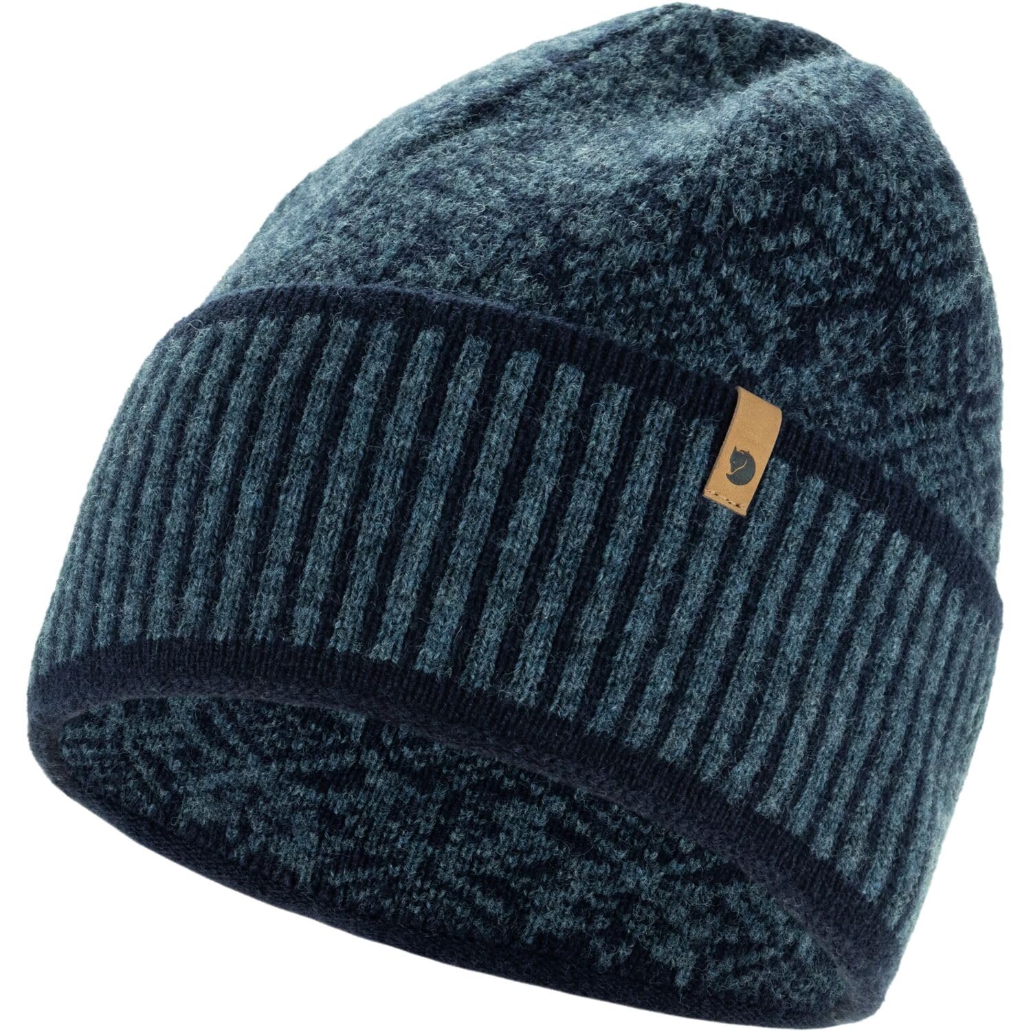 fj-llr-ven-snow-beanie-jacquard-strickm-tze-aus-100-zq-lammwolle-im-folklore-mus image 1