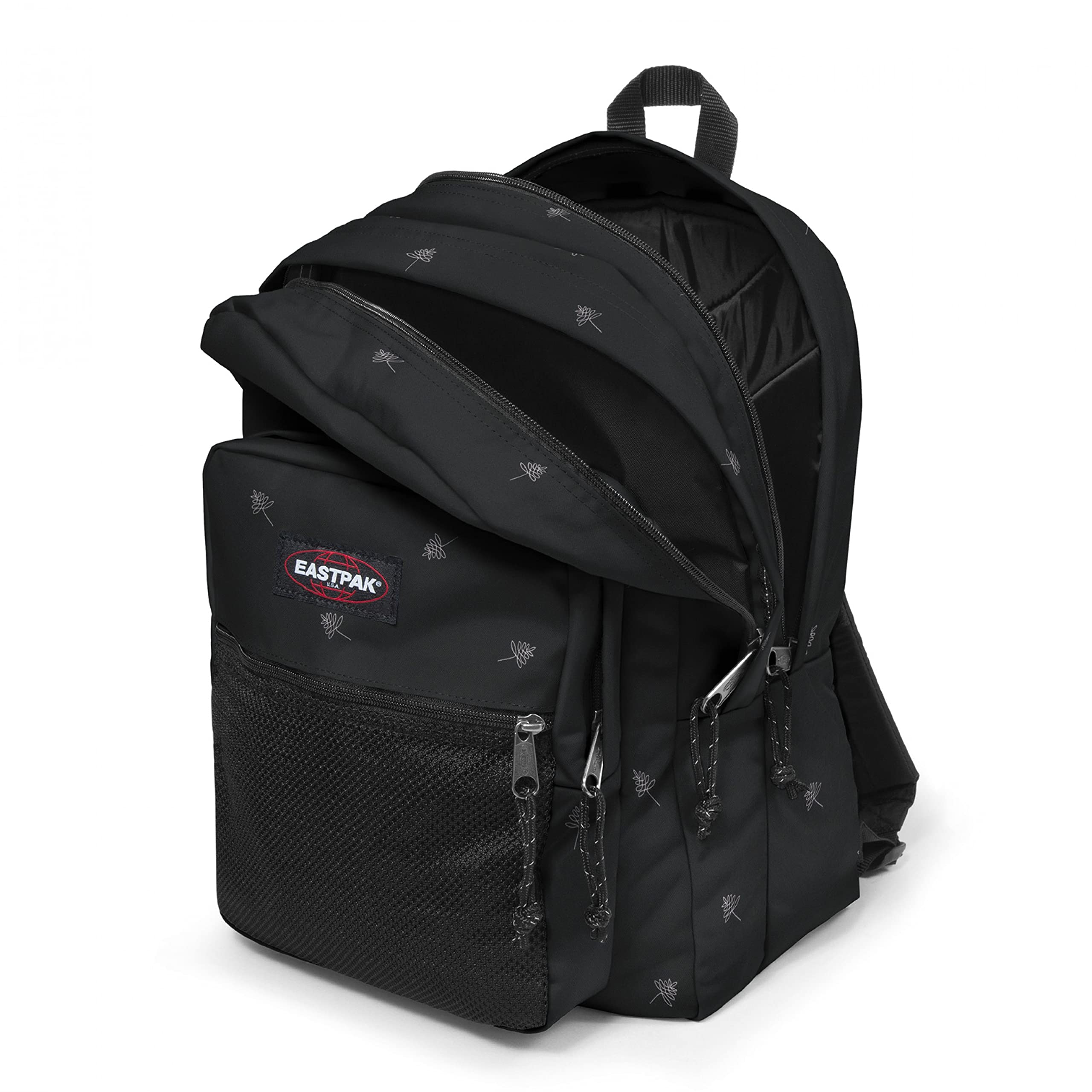 eastpak-pinnacle-rucksack-42-cm-38-l-line-black-zwei-hauptf-cher-vordertasche-ge image 3