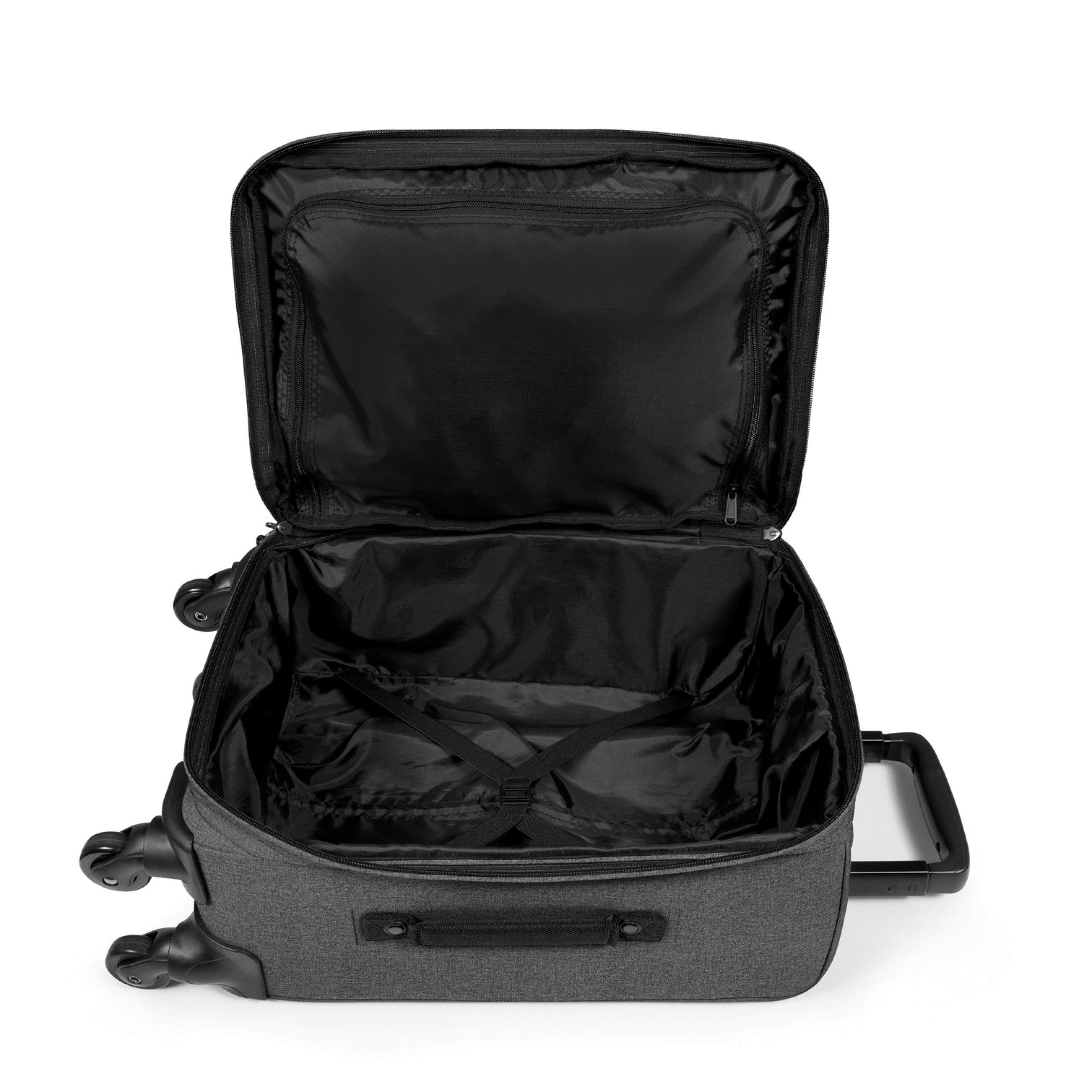 eastpak-traf-ik-4-s-koffer-55-cm-handgep-ck-trolley-black-denim-4-rollen image 2