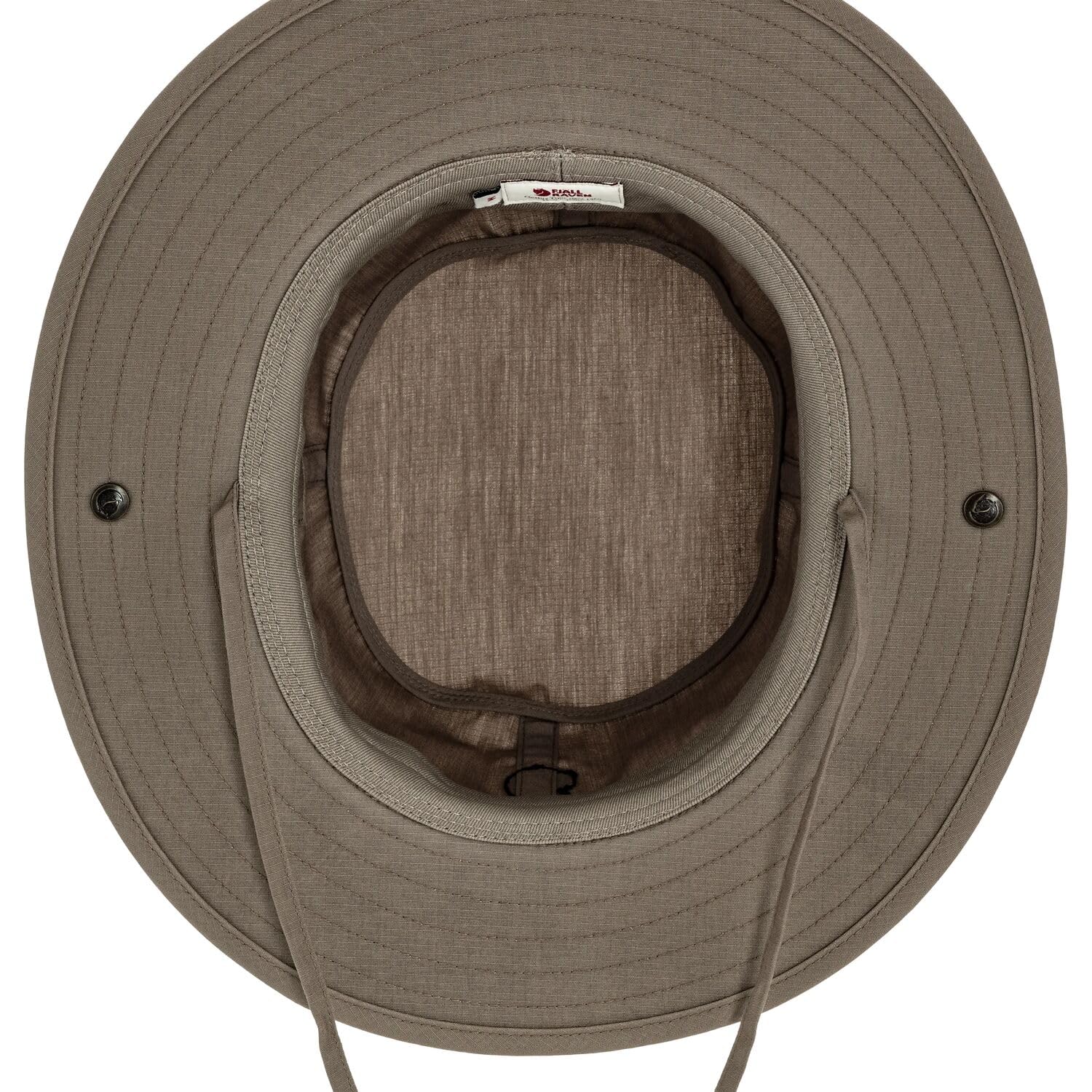 fj-llr-ven-abisko-summer-hat-sonnenschutzhut-suede-brown-leichter-sommerhut-f-r- image 3