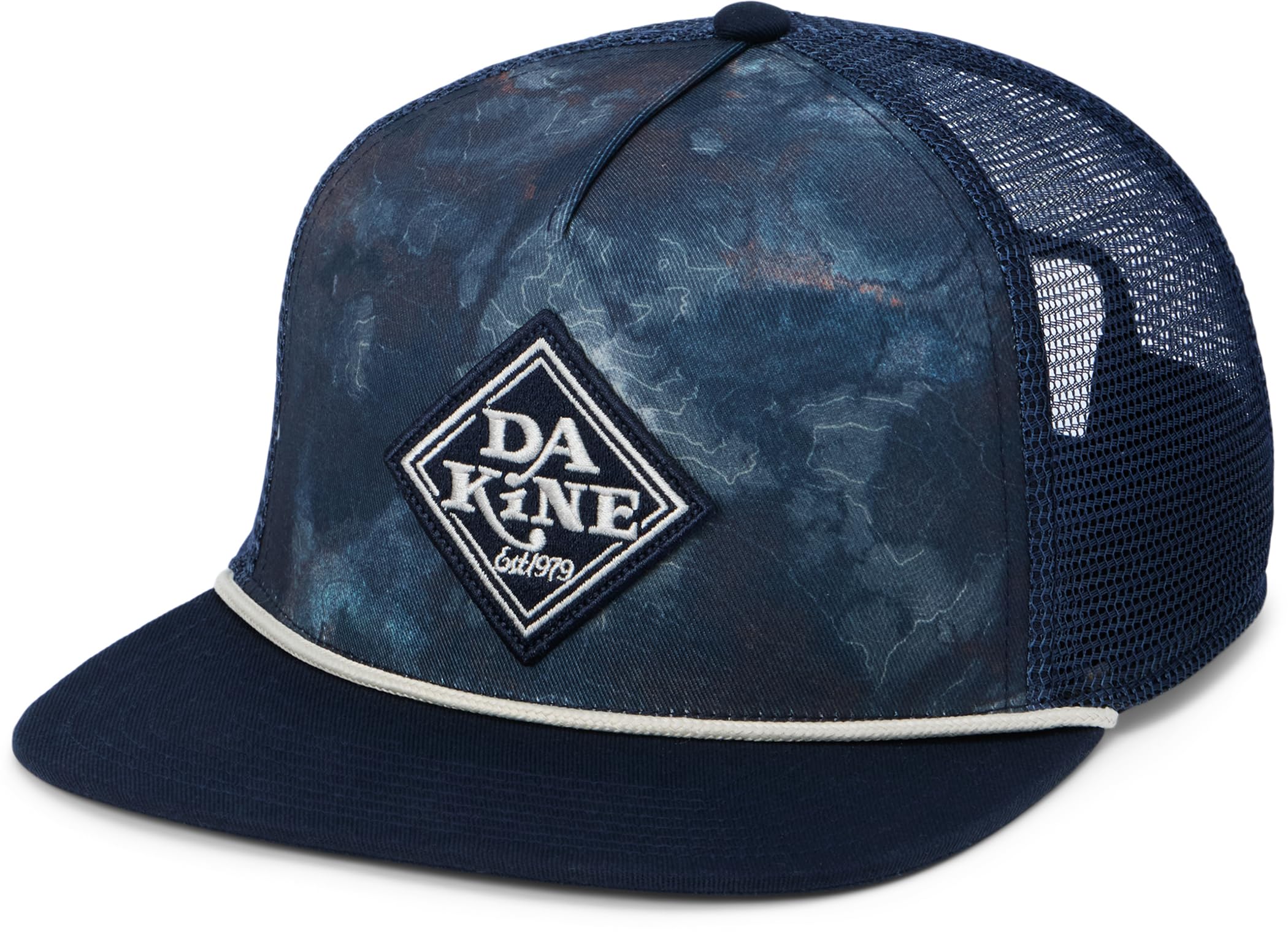 dakine-classic-diamond-trucker-cap-t3-trucker-kappe-mit-hohem-kronen-schnitt-und image 4