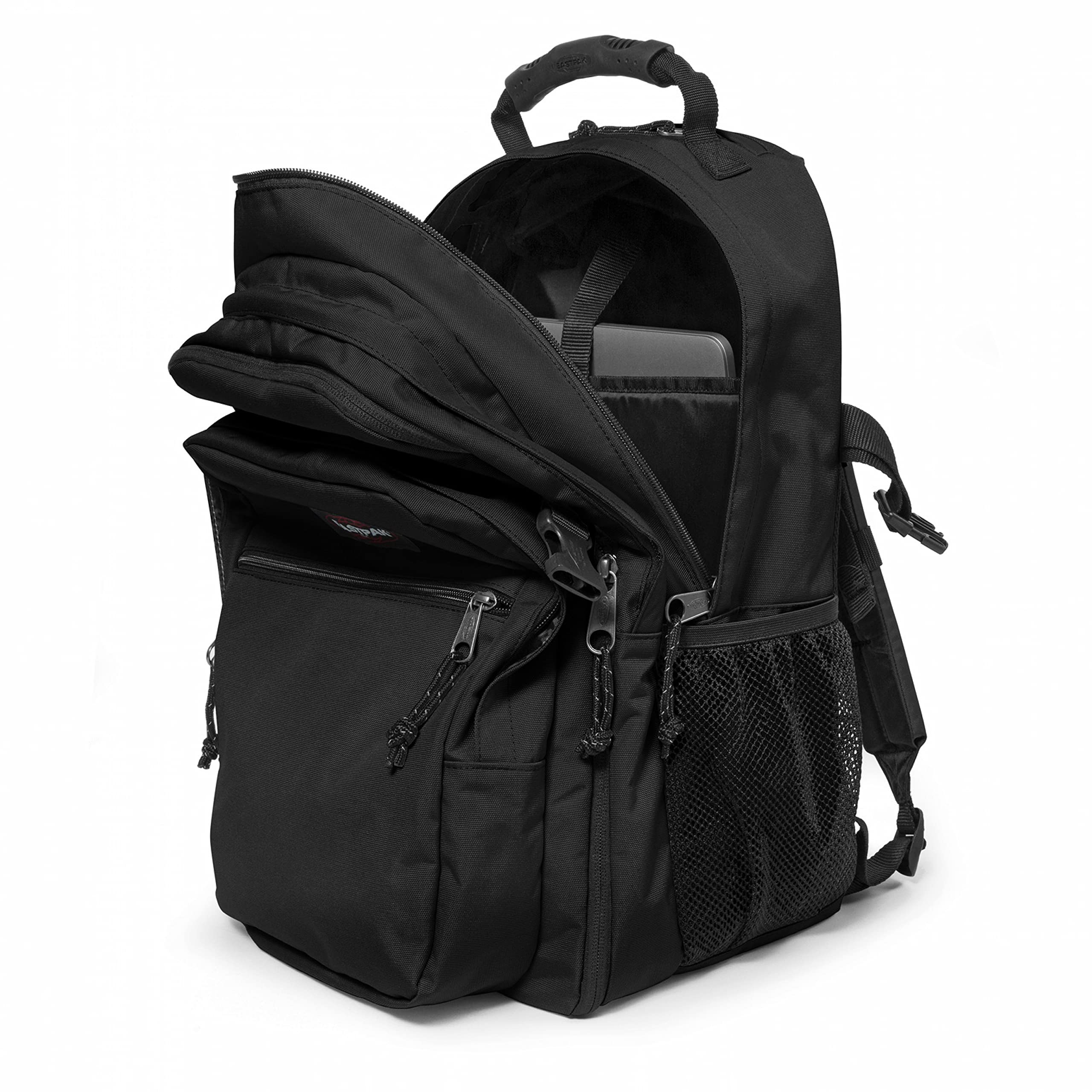 eastpak-tutor-39l-rucksack-schwarz-15-zoll-laptopfach-gepolsterte-unterseite image 2