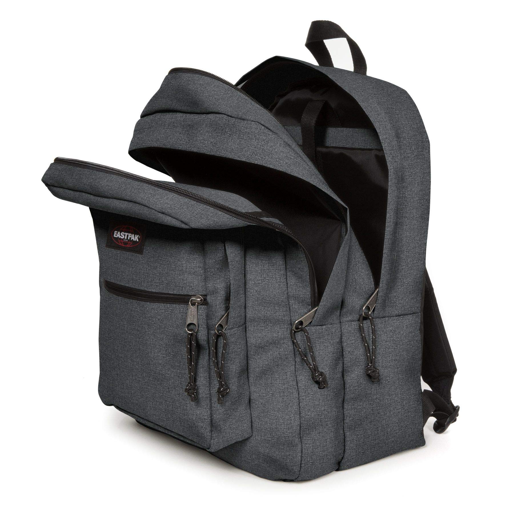 eastpak-pinnacle-l-rucksack-45-cm-in-grau-black-denim-gro-er-tagesrucksack-mit-e image 5