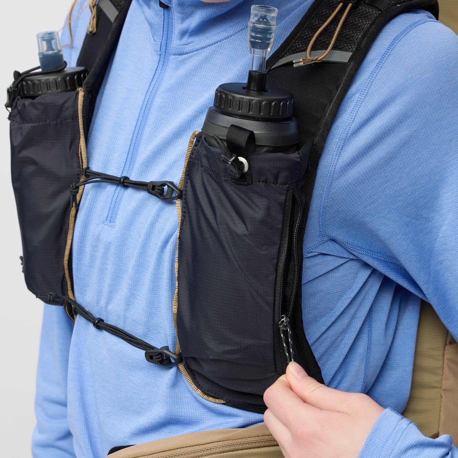 fj-llr-ven-abisko-hike-lite-20-wanderrucksack-21l-clay-hellbraun-leicht-trinksys image 7