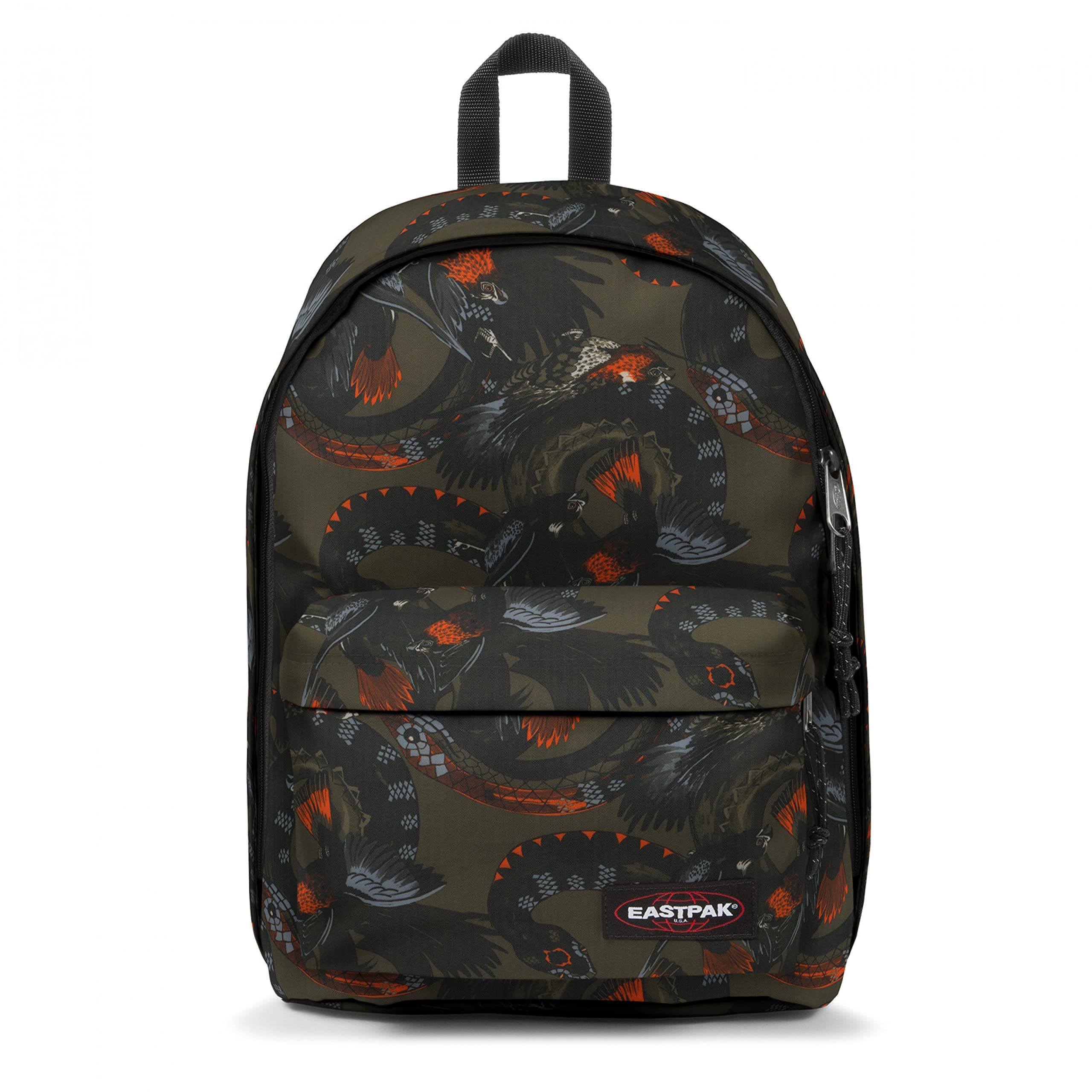 eastpak-out-of-office-rucksack-44-cm-27-l-gothica-snakes-gr-n-mit-gepolstertem-1 image 1