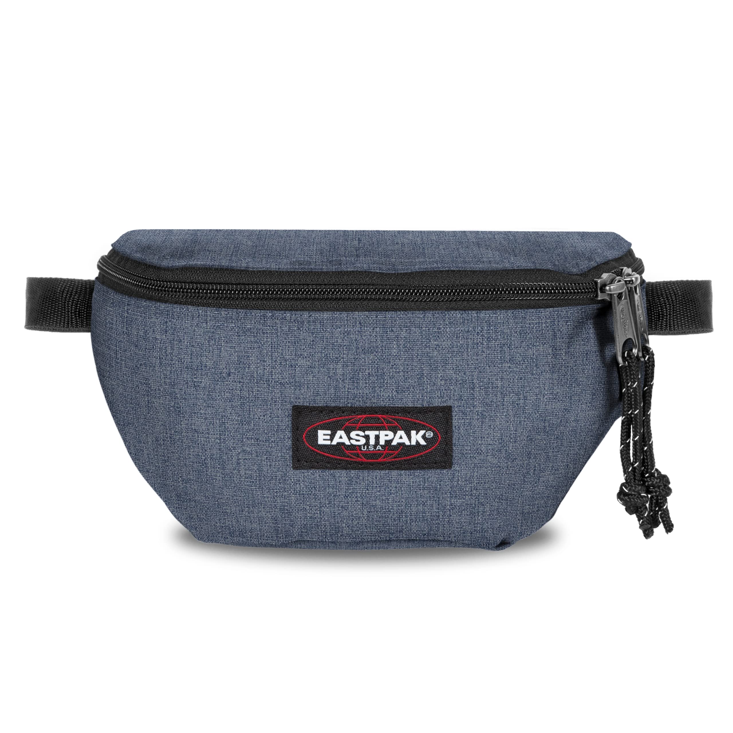 eastpak-springer-g-rteltasche-23-cm-2-l-crafty-jeans-blau-mit-frontfach-und-vers image 1