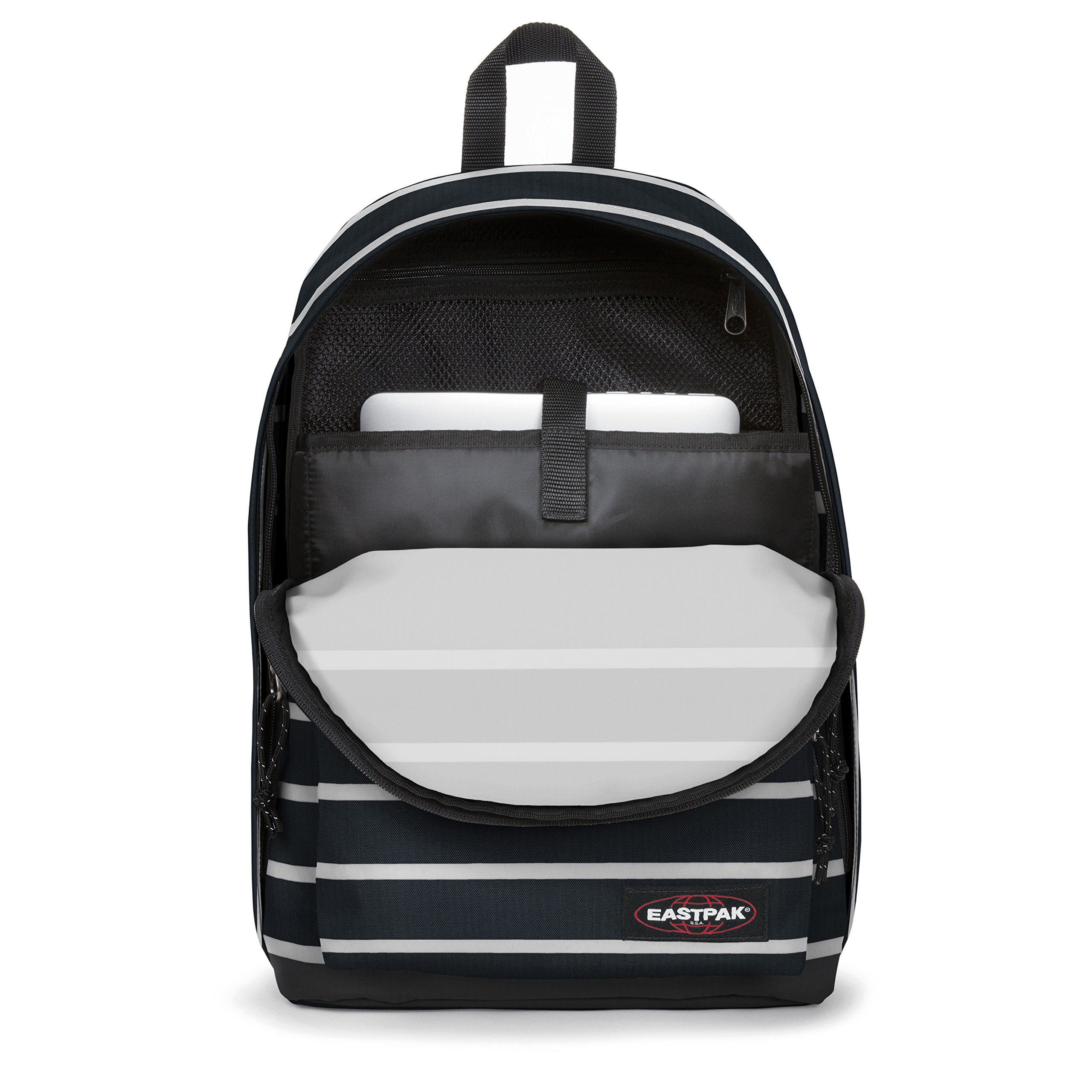 eastpak-out-of-office-rucksack-44-cm-27-l-slines-black-laptop-daypack-mit-slines image 3