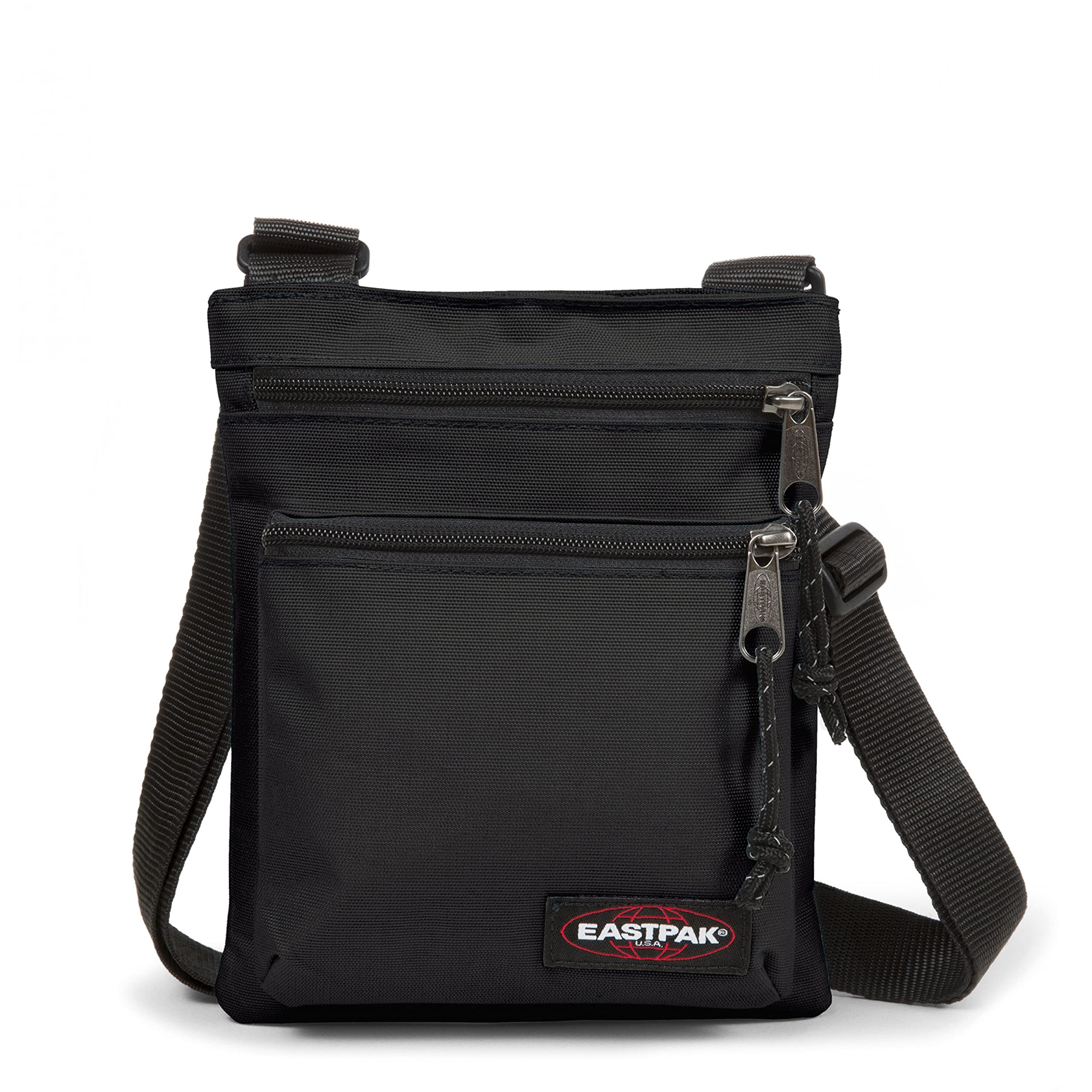 eastpak-rusher-umh-ngetasche-1-5-l-black-denim-kompakte-crossbody-tasche-mit-2-r image 6
