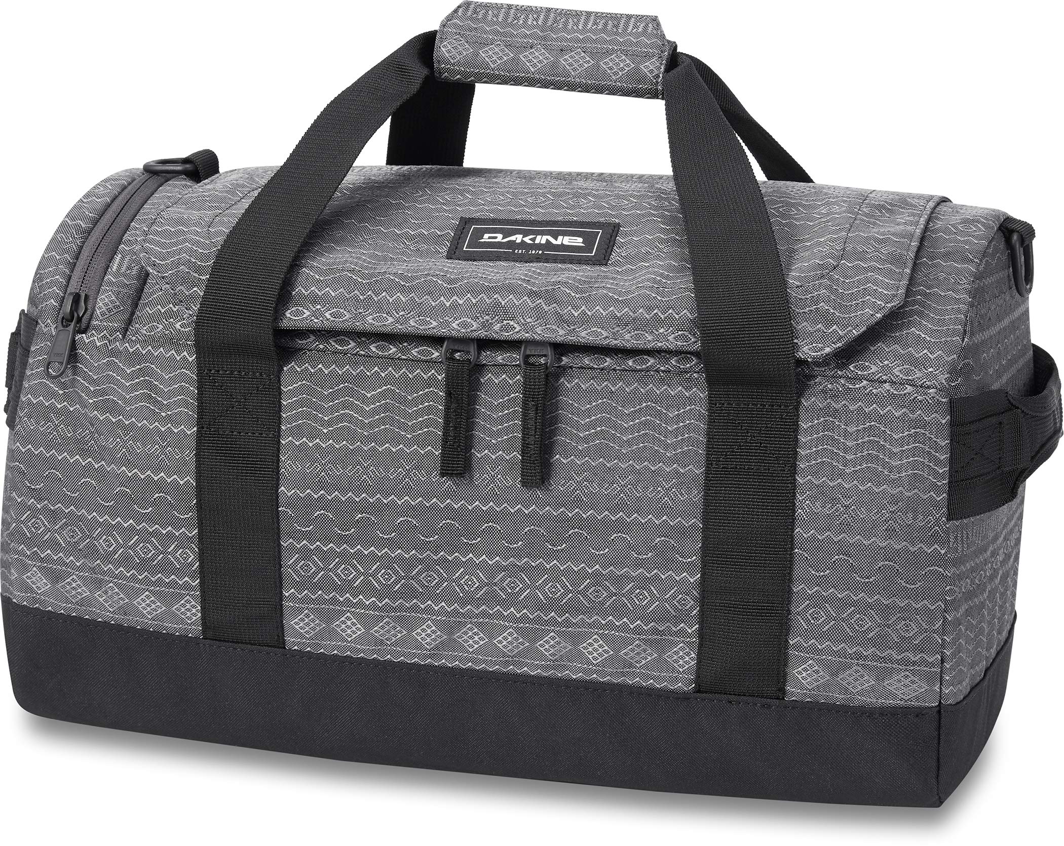 dakine-eq-duffle-35l-reisetasche-schwarz-u-f-rmiger-2-wege-rei-verschluss-recyce image 3