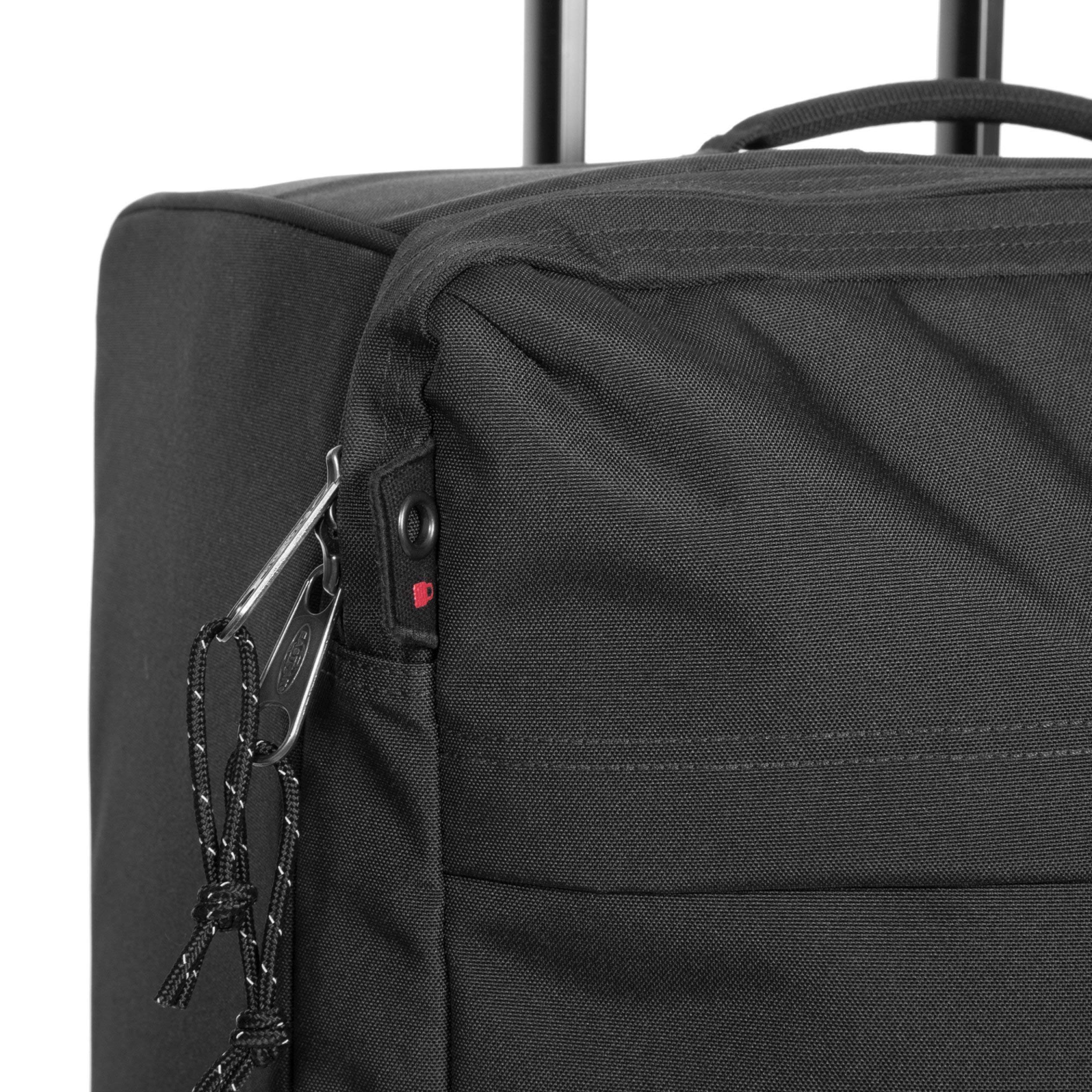 eastpak-traf-ik-4-m-koffer-72-cm-weichschalen-trolley-mit-2-rollen-schwarz-black image 3