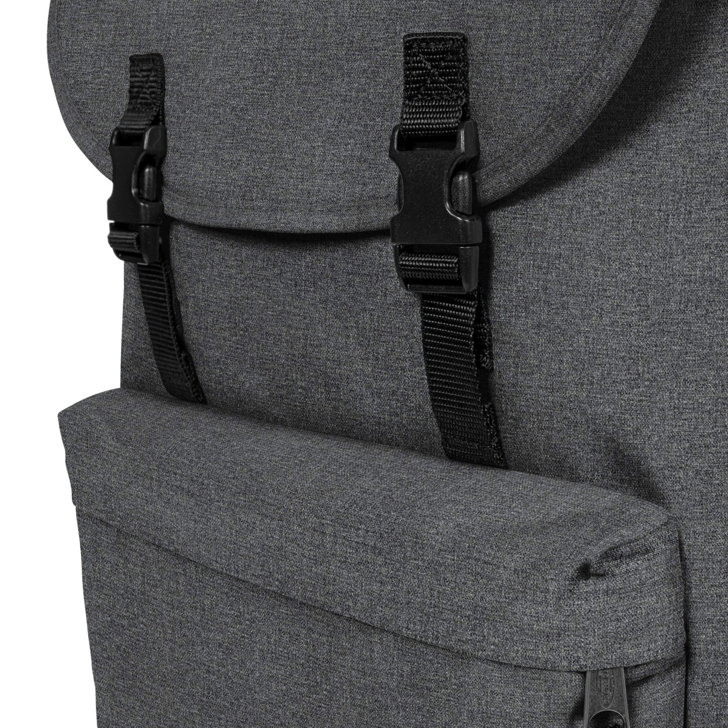 eastpak-london-rucksack-45-cm-21-l-black-denim-daypack-mit-hauptfach-und-vordert image 6